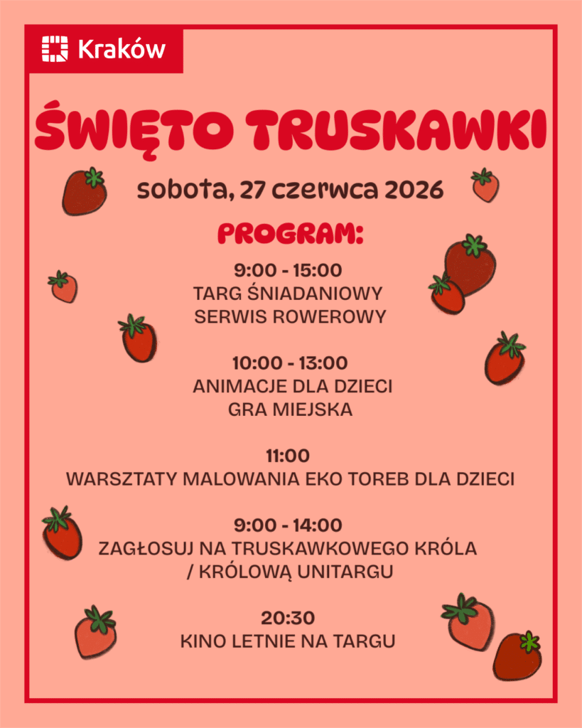 Pierwsze Krakowskie Święto Truskawki Zainauguruje Wakacje W Krakowie